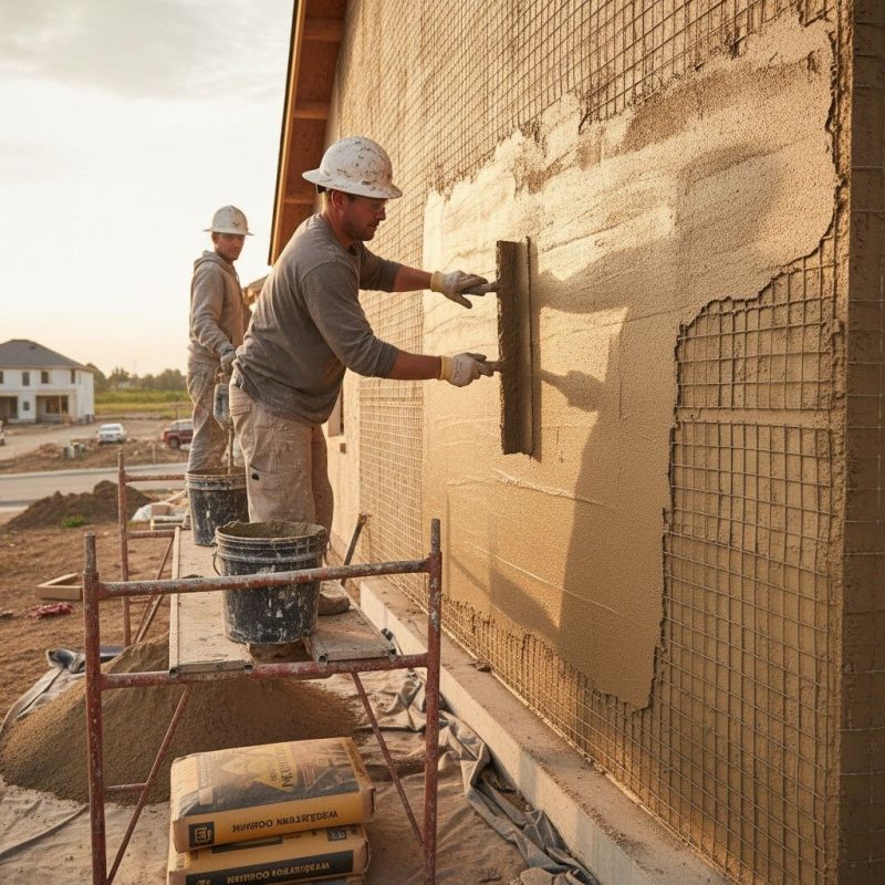 Home Stucco Installation