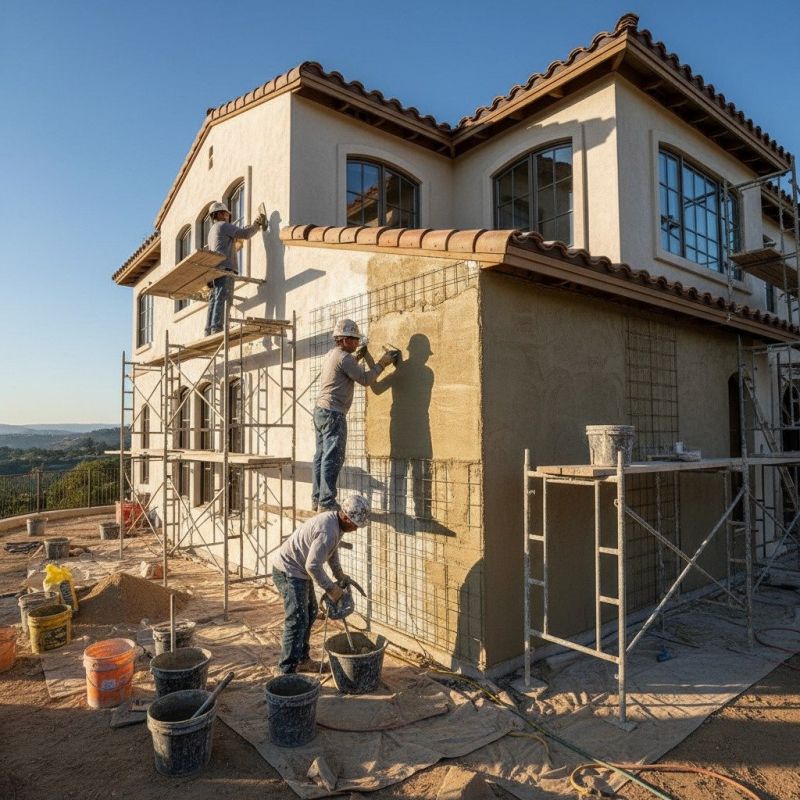 Home Stucco Installation
